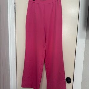 PrettyLittleThing Fuchsia Wide Leg Pants